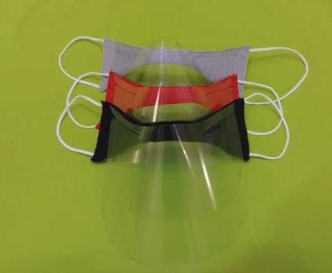 Mini przyłbice / pół maska 10szt. Mini przyłbice / pół maska 10szt.