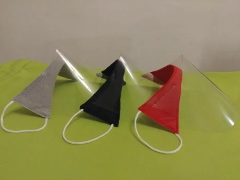 Mini przyłbice / pół maska 10szt. Mini przyłbice / pół maska 10szt.