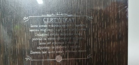 Obraz ikona 15x20 MATKA BOSKA CZUŁA Obraz ikona 15x20 MATKA BOSKA CZUŁA