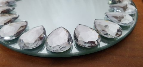 Podstawka okrągła LUSTRO śr:15x1cm HTRJ4364 Podstawka okrągła LUSTRO śr:15x1cm HTRJ4364