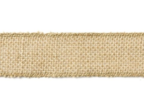 Taśma/wstążka 4cm x 5m JUTA NATURALNA TJ2-4 Taśma/wstążka 4cm x 5m JUTA NATURALNA TJ2-4
