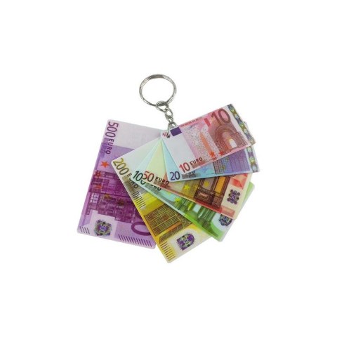 Brelok 12szt. banknoty EURO Brelok 12szt. banknoty EURO