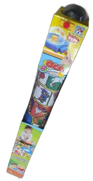 Mata podłogowa do gry 80x65cm + kostki +pionki Mata podłogowa do gry 80x65cm + kostki +pionki