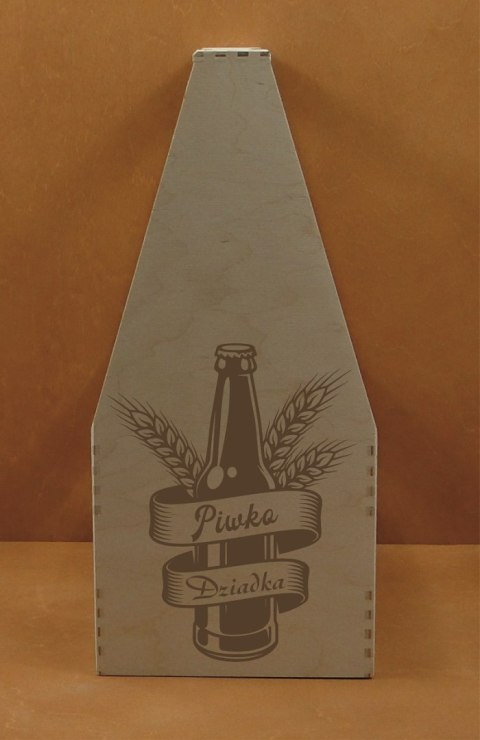 Skrzynka na butelki Dla Dziadka / 37 x 23,5 x 16,5 cm / P1389 Skrzynka na butelki Dla Dziadka / 37 x 23,5 x 16,5 cm / P1389