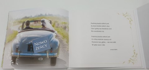Album A4 Pamiątka W dniu Ślubu od Matki Chrzestnej Album A4 Pamiątka W dniu Ślubu od Matki Chrzestnej