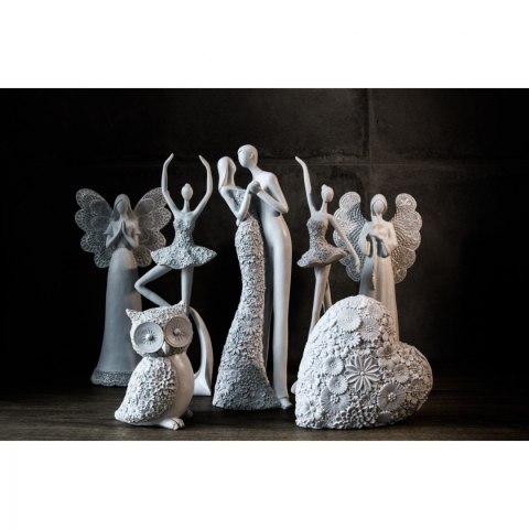 Figurka serce ażurowe 23cm Figurka serce ażurowe 23cm
