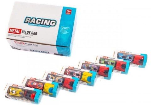 Auto metalowe racing z wyrzutnią Auto metalowe racing z wyrzutnią