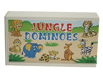 Domino drewniane zwierzaki Domino drewniane zwierzaki