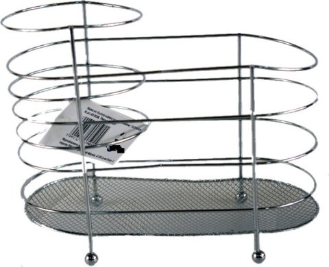 Ociekacz na sztućce metalowy 12x7x15cm | AR-893M Ociekacz na sztućce metalowy 12x7x15cm | AR-893M