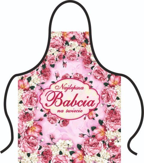 Fartuch premium Babcia piwonie | 05 Fartuch premium Babcia piwonie | 05