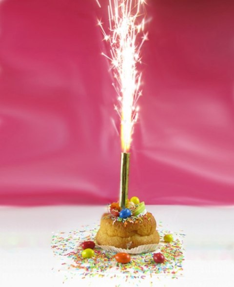 Fontanny party holograficzne 12 cm 12 szt. | SFF0900H Fontanny party holograficzne 12 cm 12 szt. | SFF0900H