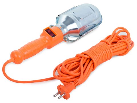 Lampa warsztatowa garażowa z kablem 10m 230v + hak | 11016 Lampa warsztatowa garażowa z kablem 10m 230v + hak | 11016