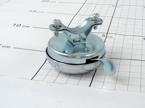 Dzwonek do roweru śr. 5,5cm, wys. 4,5cm Dzwonek do roweru śr. 5,5cm, wys. 4,5cm