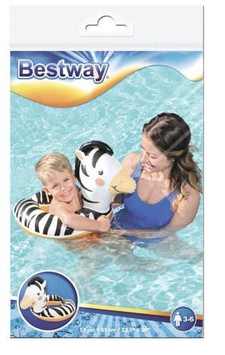 Koło do pływania 57cm ZWIERZAKI MIX BESTWAY 36112 Koło do pływania 57cm ZWIERZAKI MIX BESTWAY 36112