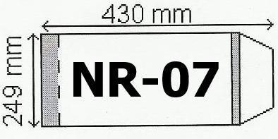 Okładka B5 regulowana 25szt. wys.249mm | 0547 Okładka B5 regulowana 25szt. wys.249mm | 0547
