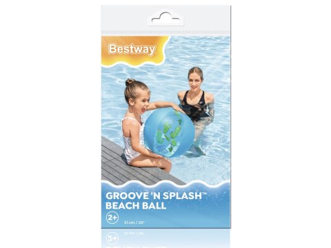 Piłka plażowa dmuchana 51 cm BESTWAY 31036 Piłka plażowa dmuchana 51 cm BESTWAY 31036