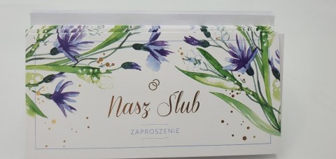 Zaproszenia ślubne 10szt. | ZZ-205 Zaproszenia ślubne 10szt. | ZZ-205