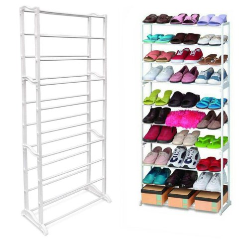 Półka na buty obuwie metalowa 30 par szafka regał | 15206_B Półka na buty obuwie metalowa 30 par szafka regał | 15206_B