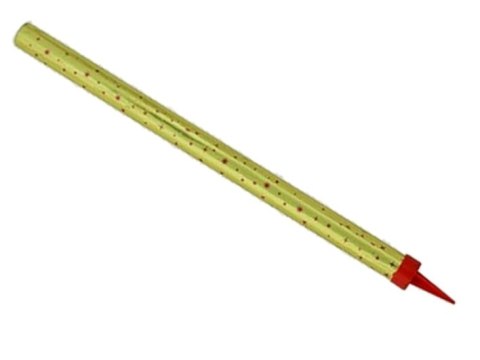 Fontanna tortowa 25cm złota/czerwone gwiazdki 12szt. Fontanna tortowa 25cm złota/czerwone gwiazdki 12szt.