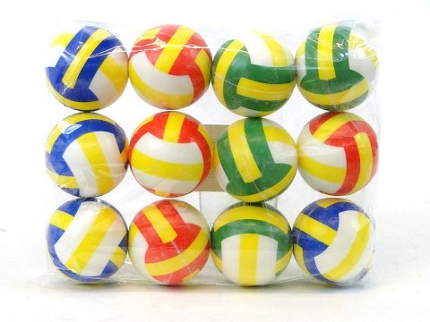 Piłeczki piankowe miękkie 6cm opak 12szt SIATKÓWKA Piłeczki piankowe miękkie 6cm opak 12szt SIATKÓWKA