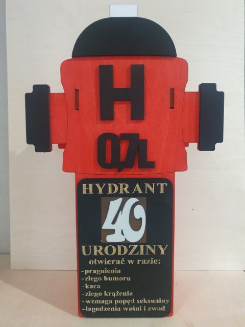 Stojak na alkohol hydrant "40" Stojak na alkohol hydrant "40"