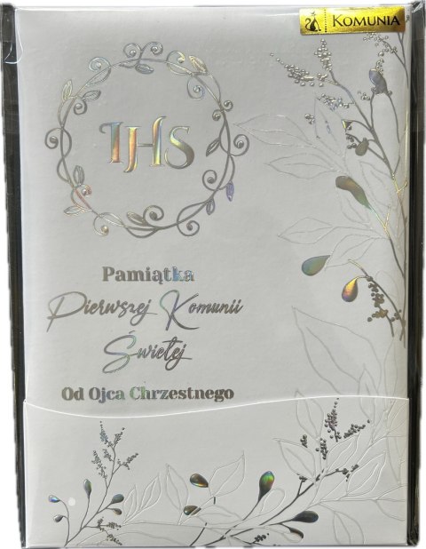 Album A5 Pamiątka Komunii Św. od Ojca Chrzestnego Album A5 Pamiątka Komunii Św. od Ojca Chrzestnego