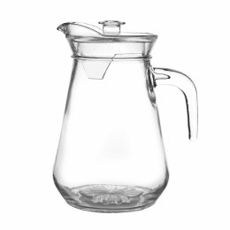 Dzbanek szklany z pokrywką 1,3l