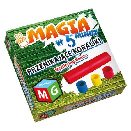 Magiczne sztuczki Magia w 5 minut- Przenikające koraliki Magiczne sztuczki Magia w 5 minut- Przenikające koraliki