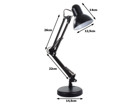 Lampa biurkowa kreślarska regulowana nocna szkolna | 12243_cz Lampa biurkowa kreślarska regulowana nocna szkolna | 12243_cz