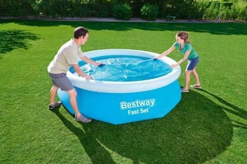 Pokrywa solarna do basenu 244cm - BESTWAY 58060 Pokrywa solarna do basenu 244cm - BESTWAY 58060