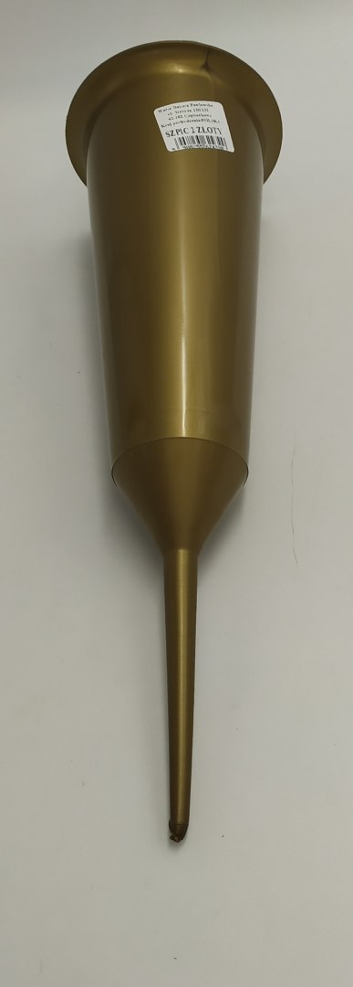 Wazon szpic 5szt Złoty 33cm Wazon szpic 5szt Złoty 33cm