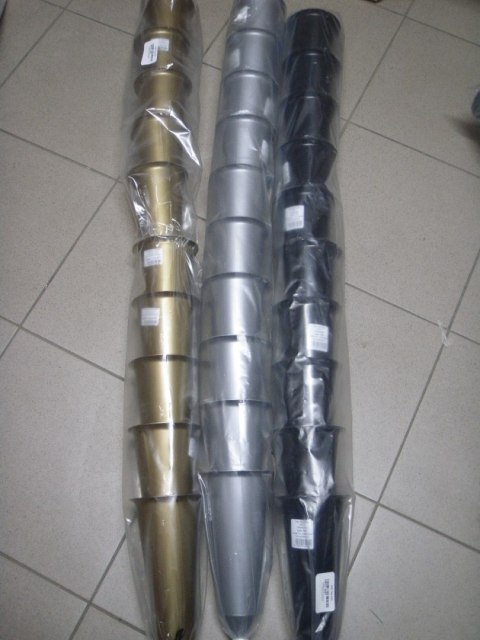 Wazon szpic 5szt Złoty 33cm Wazon szpic 5szt Złoty 33cm