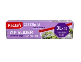 Woreczki z suwakiem do mrożenia 15szt. strunowe 3l