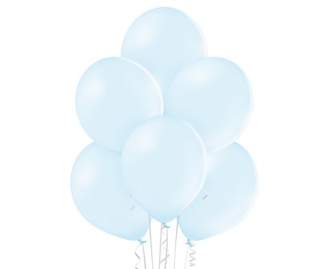Balony pastelowe błękitne 30cm 50szt. | GP04-449/02 Balony pastelowe błękitne 30cm 50szt. | GP04-449/02