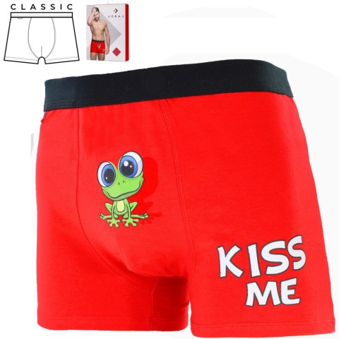 Bokserki Walentynkowe Kiss Me MBX600-347 rozm:XL Bokserki Walentynkowe Kiss Me MBX600-347 rozm:XL