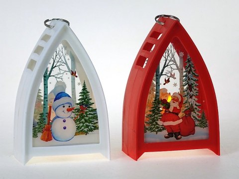 Lampka ledowa z motywem świątecznym 15x6,5cm Lampka ledowa z motywem świątecznym 15x6,5cm