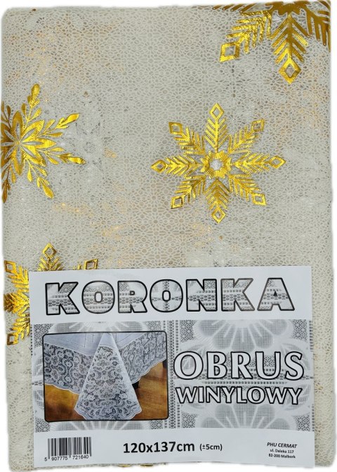 Obrus koronka Boże Narodzenie 120x137 Obrus koronka Boże Narodzenie 120x137