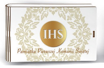 Banknotówka z życzeniami KOMUNIA ŚW IHS Banknotówka z życzeniami KOMUNIA ŚW IHS