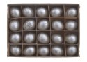 Jajka przepiórki, naturalne wydmuszki 3cm, 20szt. SREBRNE 22CAN08-100Y-20