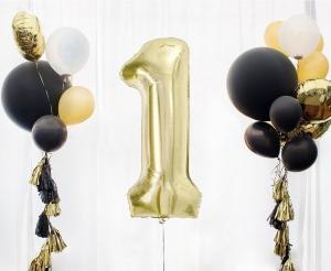 Balon foliowy B&C, cyfra 1, szampańska, 85 cm AA CH-B8H1 Balon foliowy B&C, cyfra 1, szampańska, 85 cm AA CH-B8H1