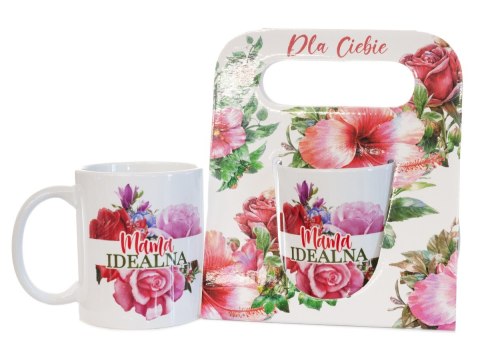 Kubek ceramiczny w opakowaniu "Mama Idealna" Kubek ceramiczny w opakowaniu "Mama Idealna"