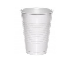 Kubki PP białe 200ml 100szt. wielokrotnego użytku 03-13