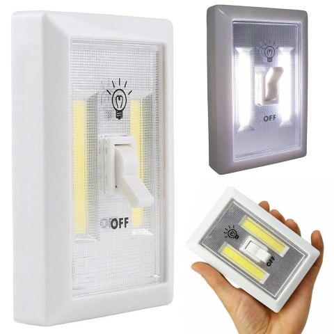 Lampka led cob bezprzewodowa z włącznikiem magnes Lampka led cob bezprzewodowa z włącznikiem magnes