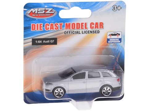 Metalowe autko licencjonowane Audi Q7 1:64 resorówka resorak ZA5058 Metalowe autko licencjonowane Audi Q7 1:64 resorówka resorak ZA5058