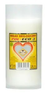 Wkład do zniczy POL-ECO nr3. 2,5dnia Wkład do zniczy POL-ECO nr3. 2,5dnia
