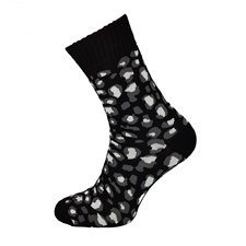 Skarpeta cosy czarna wzorowana mix 35-38 / 39-42 Skarpeta cosy czarna wzorowana mix 35-38 / 39-42