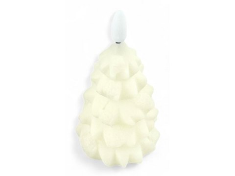 Świeczka led choinka imitacja wosku - 12cm 7309 Świeczka led choinka imitacja wosku - 12cm 7309