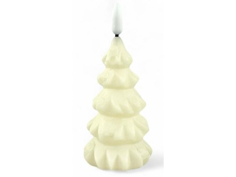 Świeczka led choinka imitacja wosku - 12cm 7309 Świeczka led choinka imitacja wosku - 12cm 7309