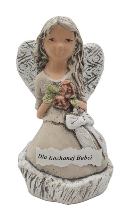 Anioł Balladyna dekorowana Dla Kochanej Babci 14,5cm Anioł Balladyna dekorowana Dla Kochanej Babci 14,5cm