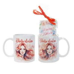 Kubek ceramiczny z napisem 